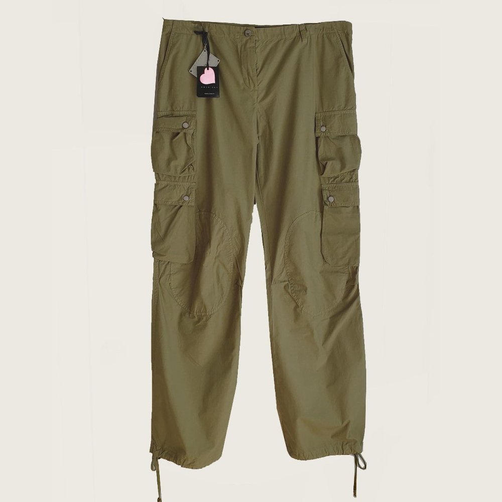 Twin Set by Simona Barbieri Cargo Pants NWT